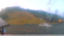 Dolní část sjezdovky