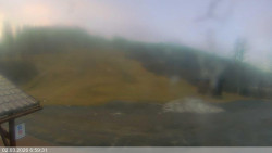 Dolní část sjezdovky