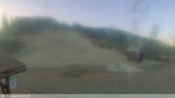 Dolní část sjezdovky