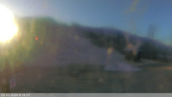 Dolní část sjezdovky