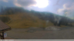 Dolní část sjezdovky