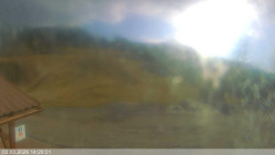 Dolní část sjezdovky