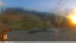 Dolní část sjezdovky