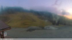 Dolní část sjezdovky