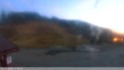 Dolní část sjezdovky