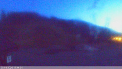 Dolní část sjezdovky