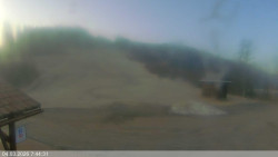 Dolní část sjezdovky