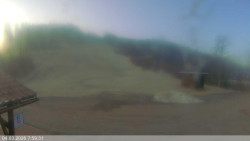 Dolní část sjezdovky