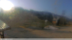 Dolní část sjezdovky