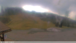 Dolní část sjezdovky