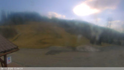 Dolní část sjezdovky