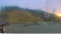 Dolní část sjezdovky