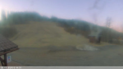 Dolní část sjezdovky