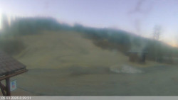 Dolní část sjezdovky