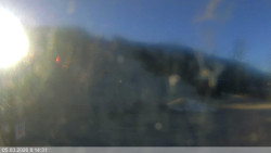 Dolní část sjezdovky