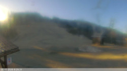 Dolní část sjezdovky