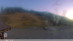 Dolní část sjezdovky