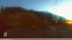 Dolní část sjezdovky