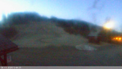 Dolní část sjezdovky