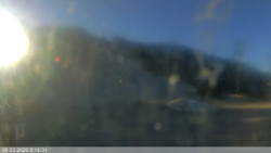 Dolní část sjezdovky