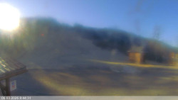 Dolní část sjezdovky