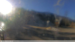 Dolní část sjezdovky