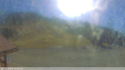 Dolní část sjezdovky