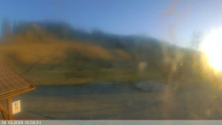 Dolní část sjezdovky