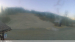 Dolní část sjezdovky