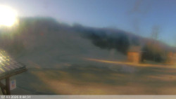 Dolní část sjezdovky