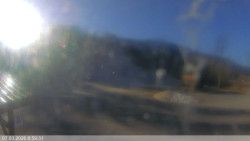 Dolní část sjezdovky