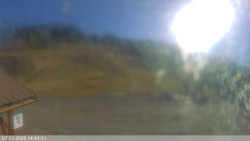 Dolní část sjezdovky