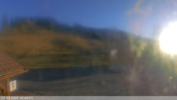 Dolní část sjezdovky