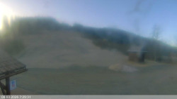 Dolní část sjezdovky