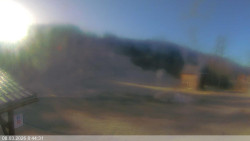 Dolní část sjezdovky