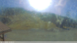 Dolní část sjezdovky