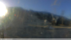 Dolní část sjezdovky