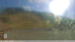 Dolní část sjezdovky