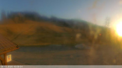 Dolní část sjezdovky