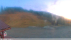 Dolní část sjezdovky