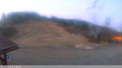 Dolní část sjezdovky