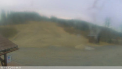 Dolní část sjezdovky