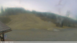 Dolní část sjezdovky