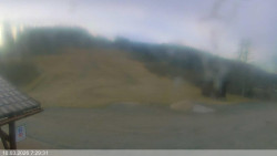 Dolní část sjezdovky