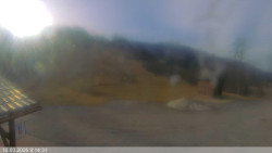 Dolní část sjezdovky