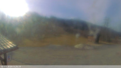 Dolní část sjezdovky