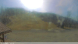 Dolní část sjezdovky