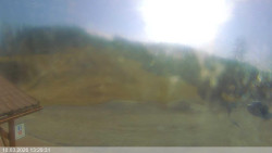 Dolní část sjezdovky