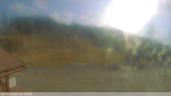 Dolní část sjezdovky