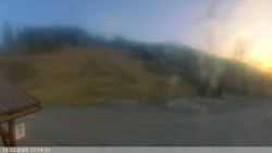 Dolní část sjezdovky